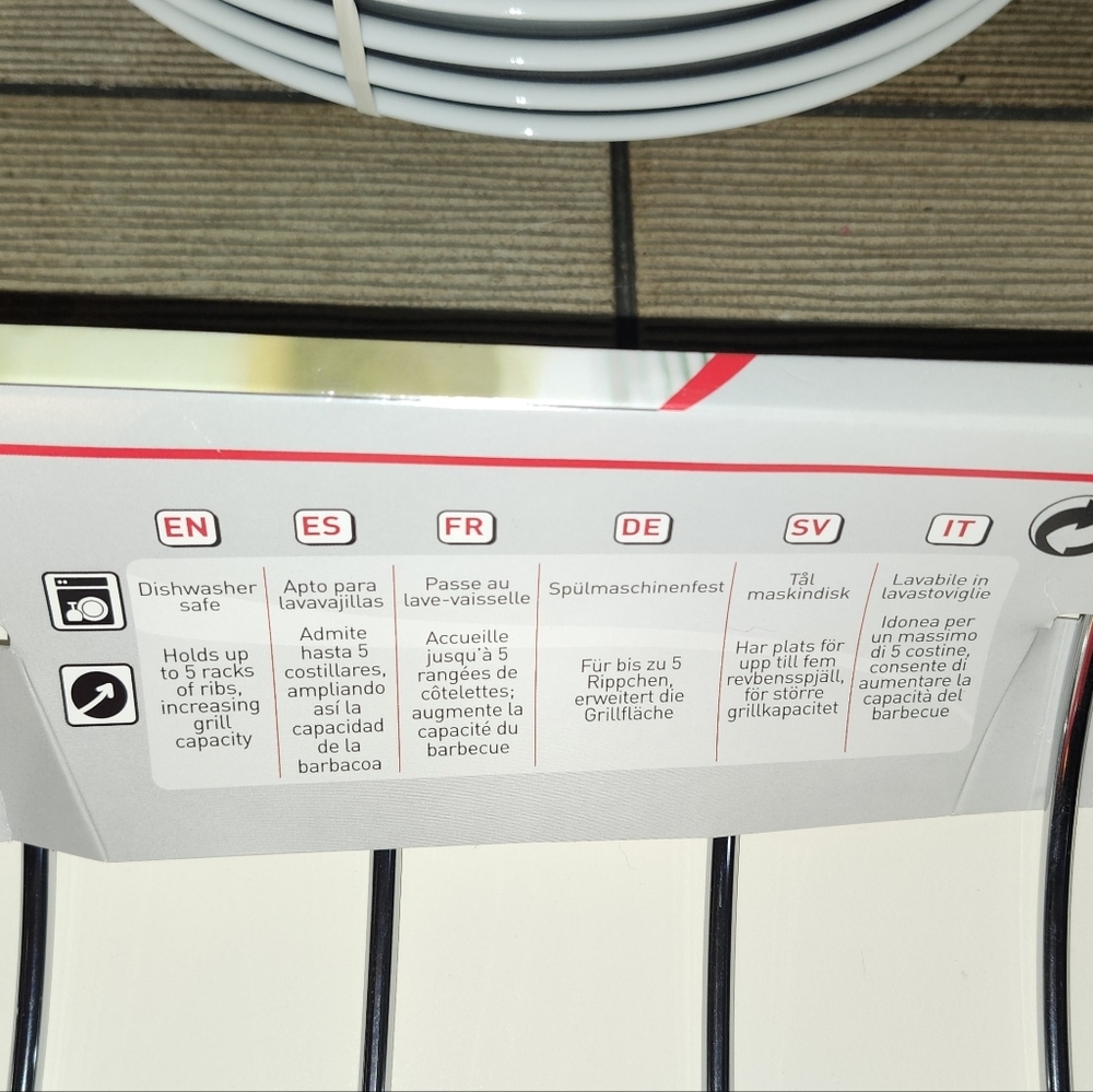 Weber Rib Rack 6605 NWT - Picture 5 of 7